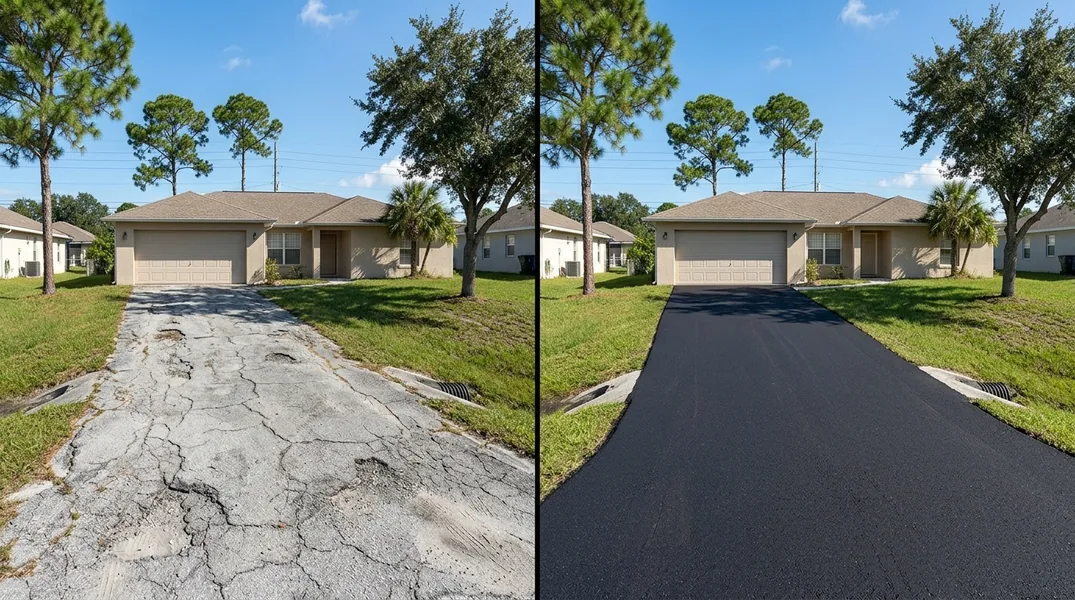 Result asphalt paving in Palm Bay - Palm Bay Asphalt Paving