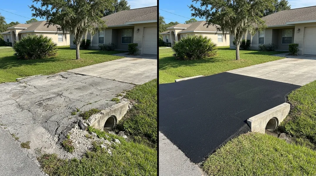 Result asphalt paving in Palm Bay - Palm Bay Asphalt Paving