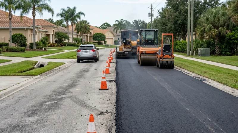 Private Road & HOA Paving Palm Bay