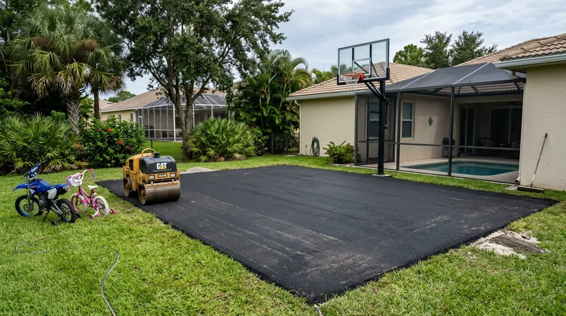 Sports Court & Path Paving Palm Bay